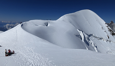 Salita al Breithorn Occidentale 4165m