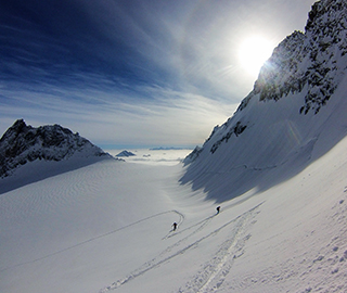 Brenva Off-Piste Descent