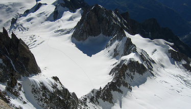 Mont-Maudit – Kuffner Ridge