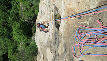 Multi-pitch routes in the Aosta Valley